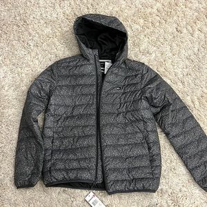 Gray Boys Quicksilver thing spring Puffer. NWT size L/14